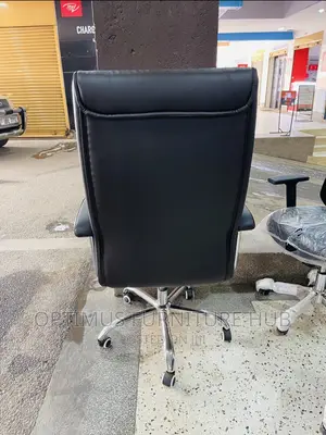Office Chair (Metallic Handles)