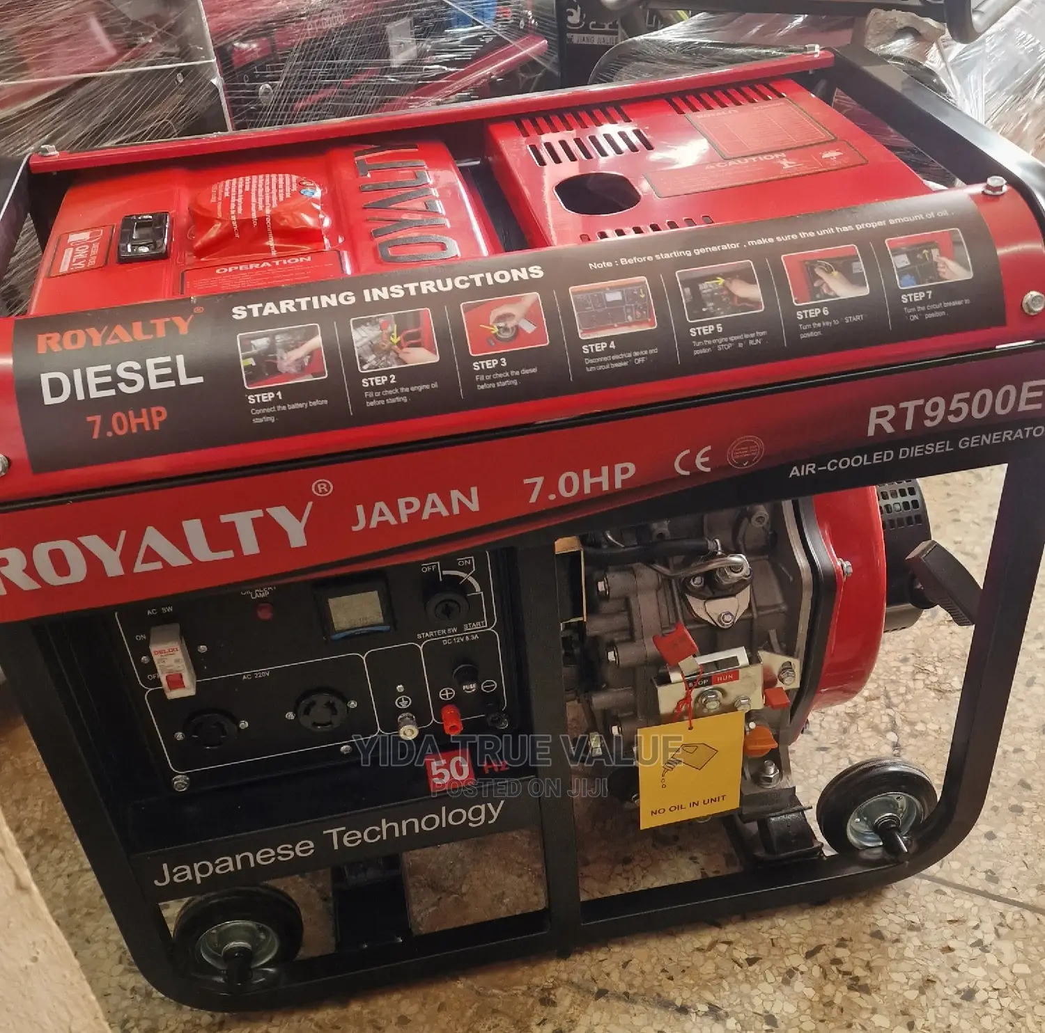 Diesel Generator 7hp Japan