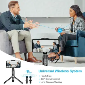 Dual Wireless Microphone For Live And Recording