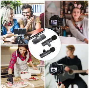 Dual Wireless Microphone For Live And Recording