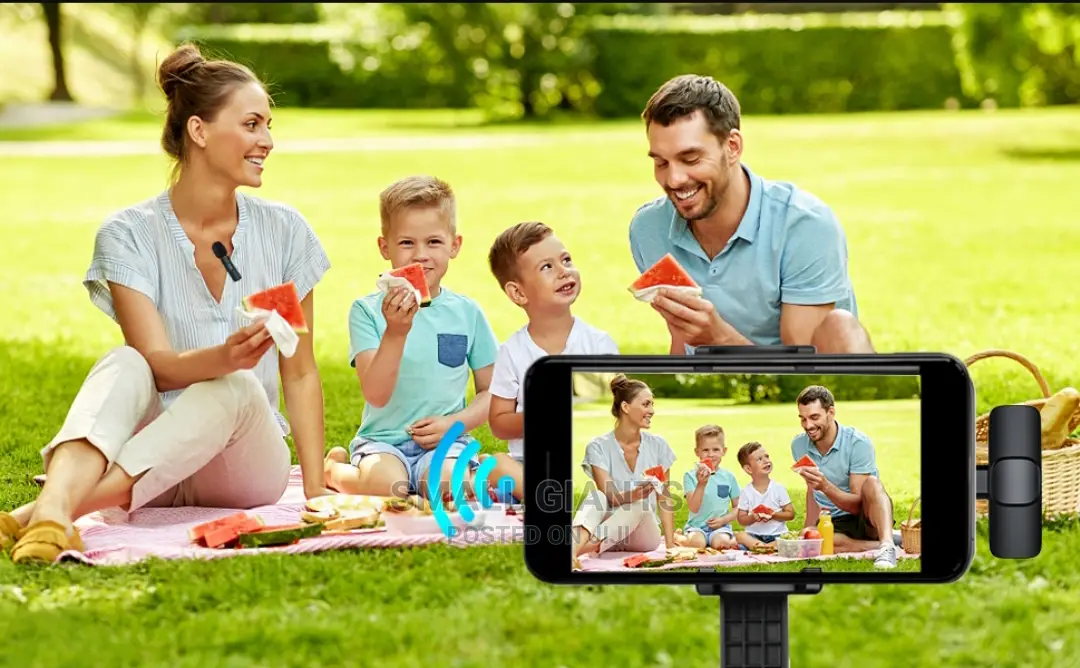 Dual Wireless Microphone For Live And Recording