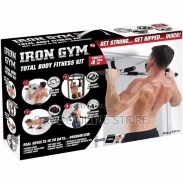 Iron Gym Total Upper Body Workout Bar