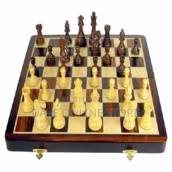 Brown Chess Board Game