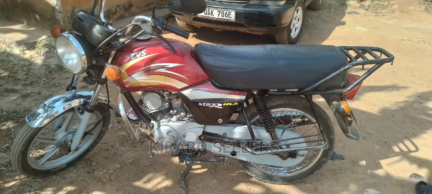 TVS HLX Plus ES 2019 Red