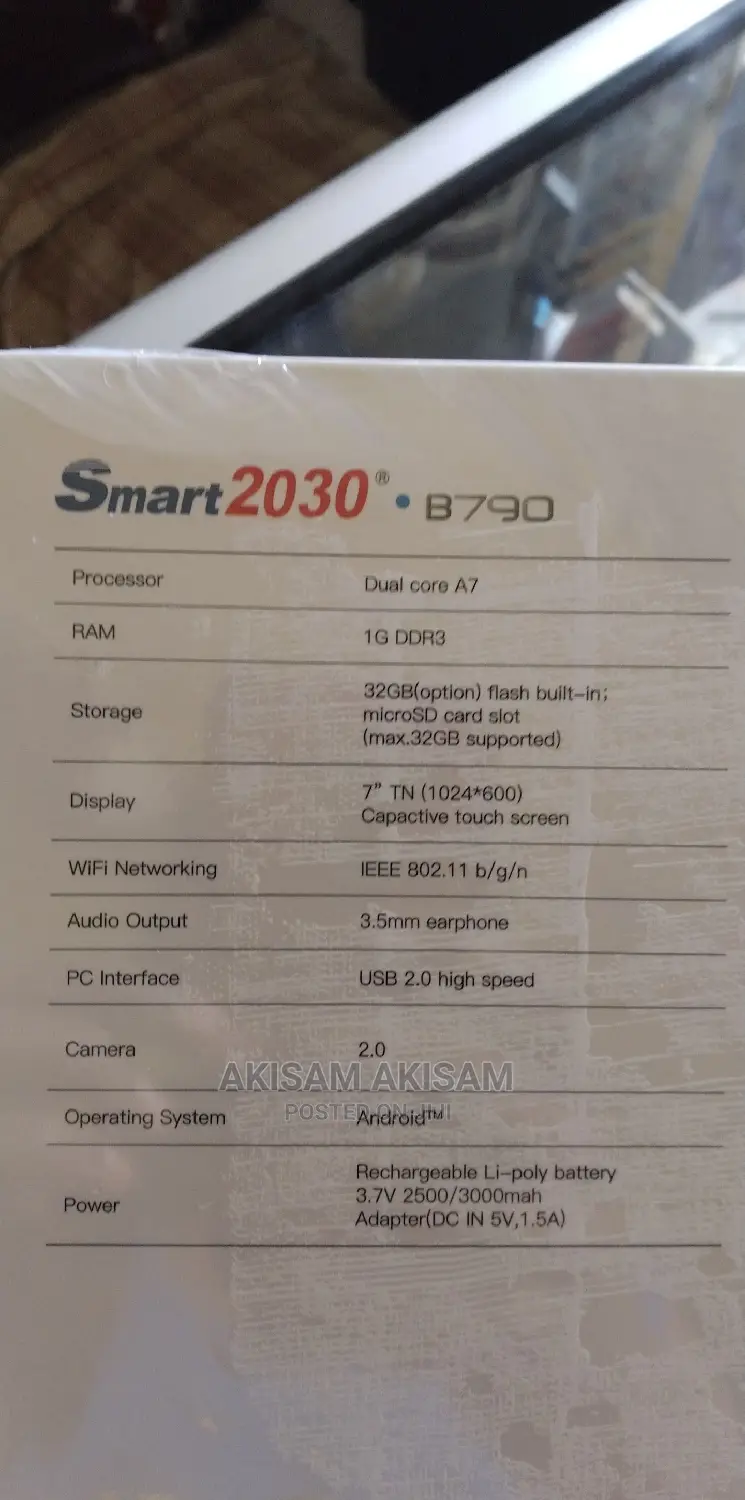 New Tablet 32 GB Black