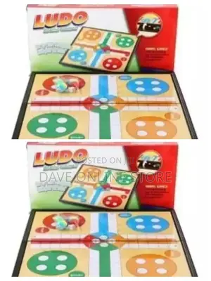 Photo - Magnetic Ludo Game Plus Dice