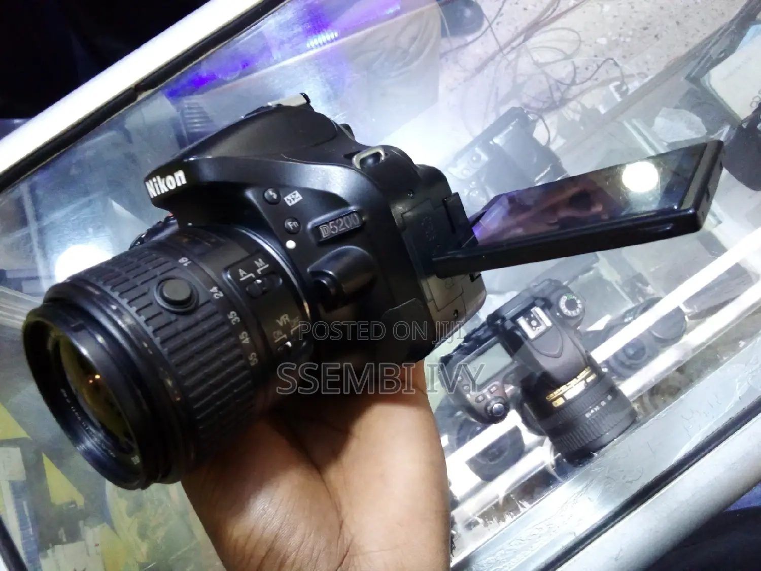 Nikon D5200 Photo and Video Camera.
