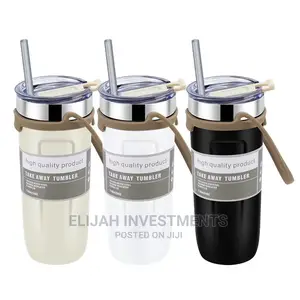 Silicone Portable Stainless Coffee Mug