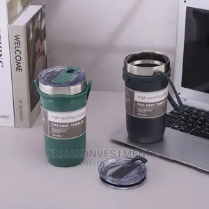 Silicone Portable Stainless Coffee Mug