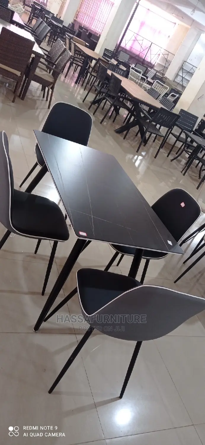 Executive Marble Dining Set 4seaters