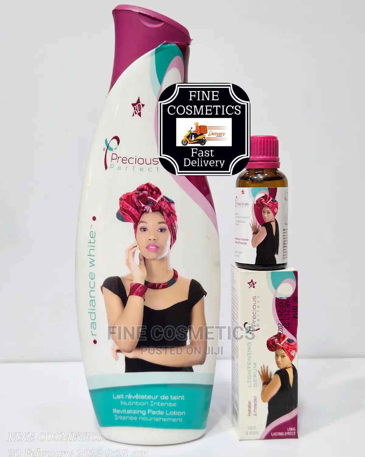 Precious Perfect Radiance Lightening Body Lotion and Serum in Central