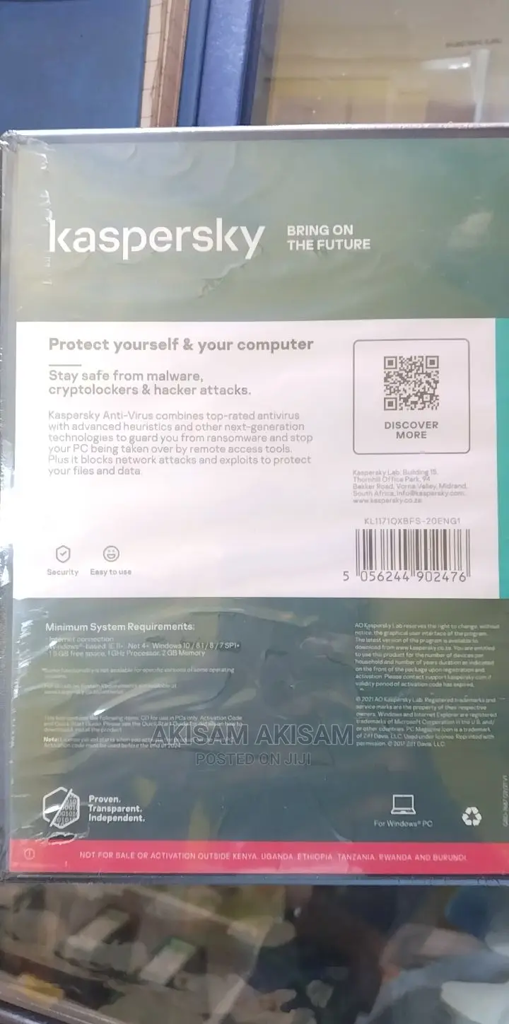 Kaspersky Antivirus 1+1