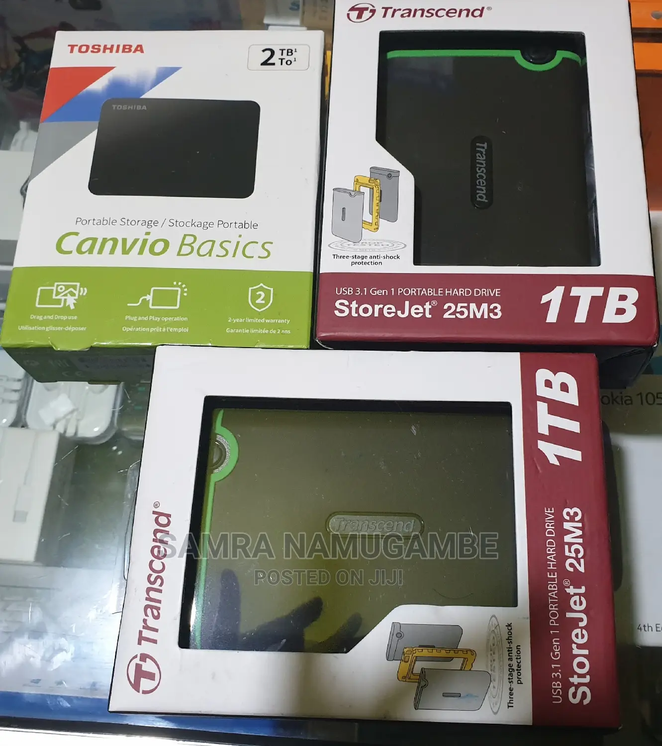 Transcend Toshiba Harddisks
