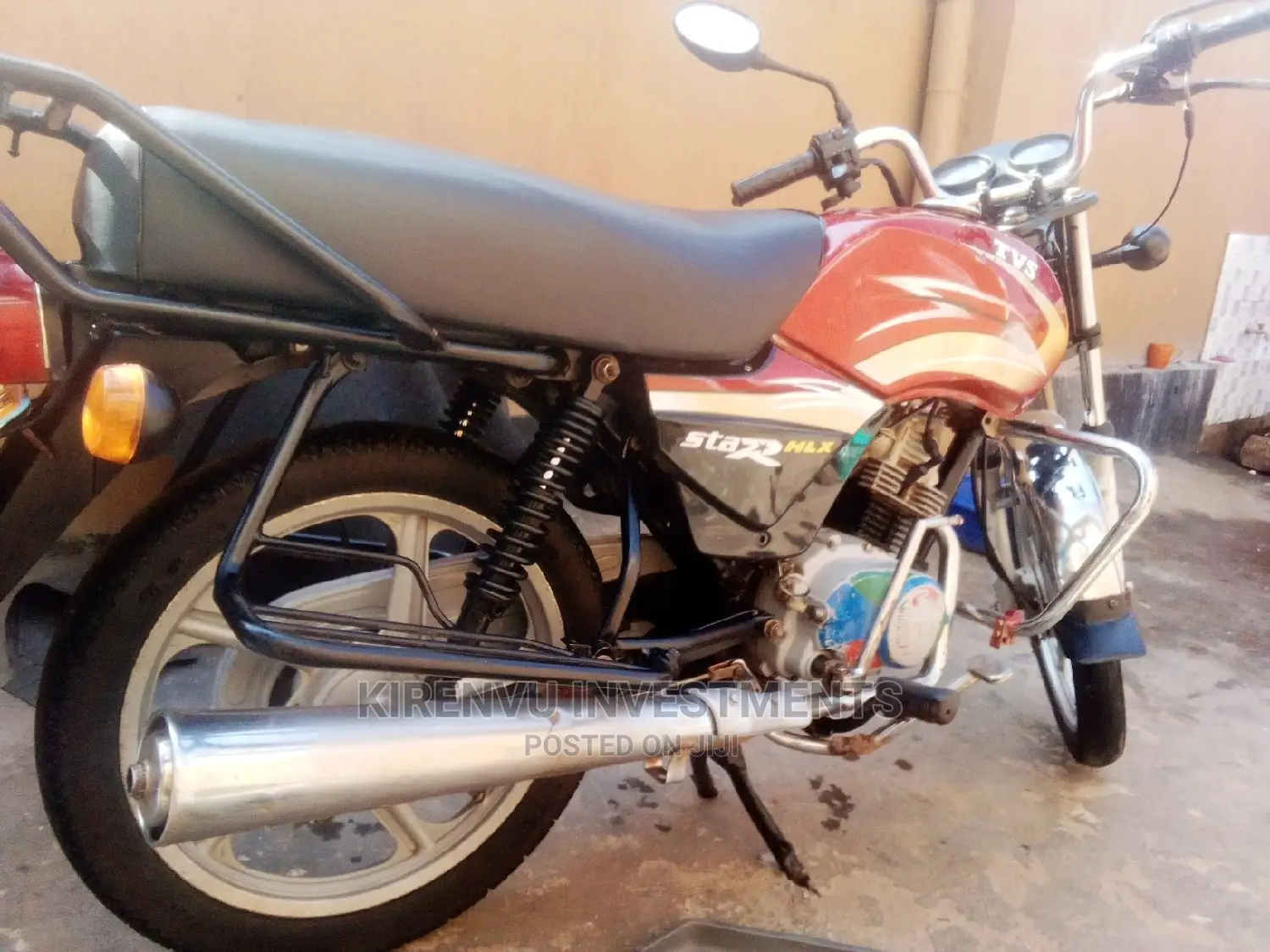 TVS Apache 180 RTR 2015 Red
