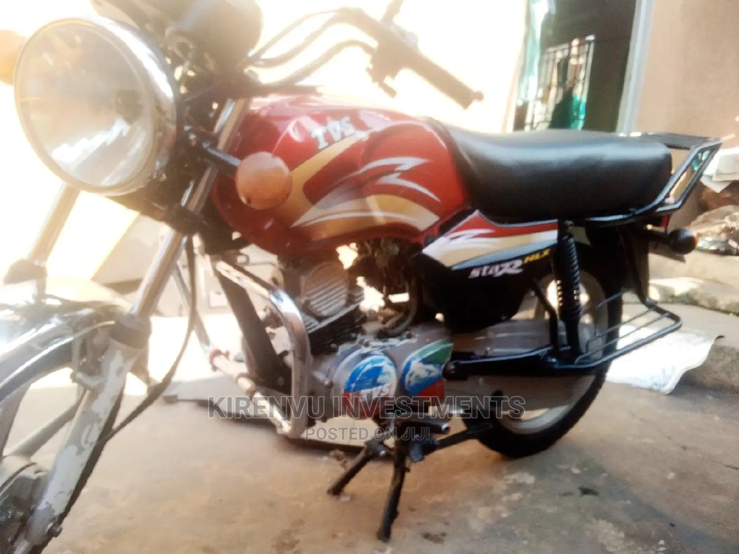 TVS Apache 180 RTR 2015 Red