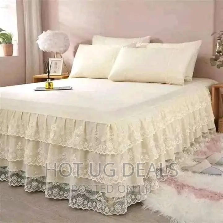5x6 Bed Liners With 2 Pillowcases - Cream