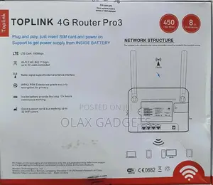 Toplink 4G Unlocked Rechargeable Router Pro 3 5000mah