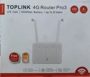 Toplink 4G Unlocked Rechargeable Router Pro 3 5000mah