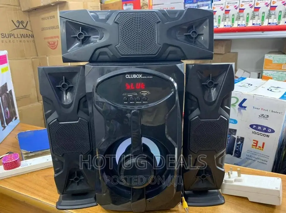 Cluebox Home Woofer With Bluetooth, Fm Radio USB Port