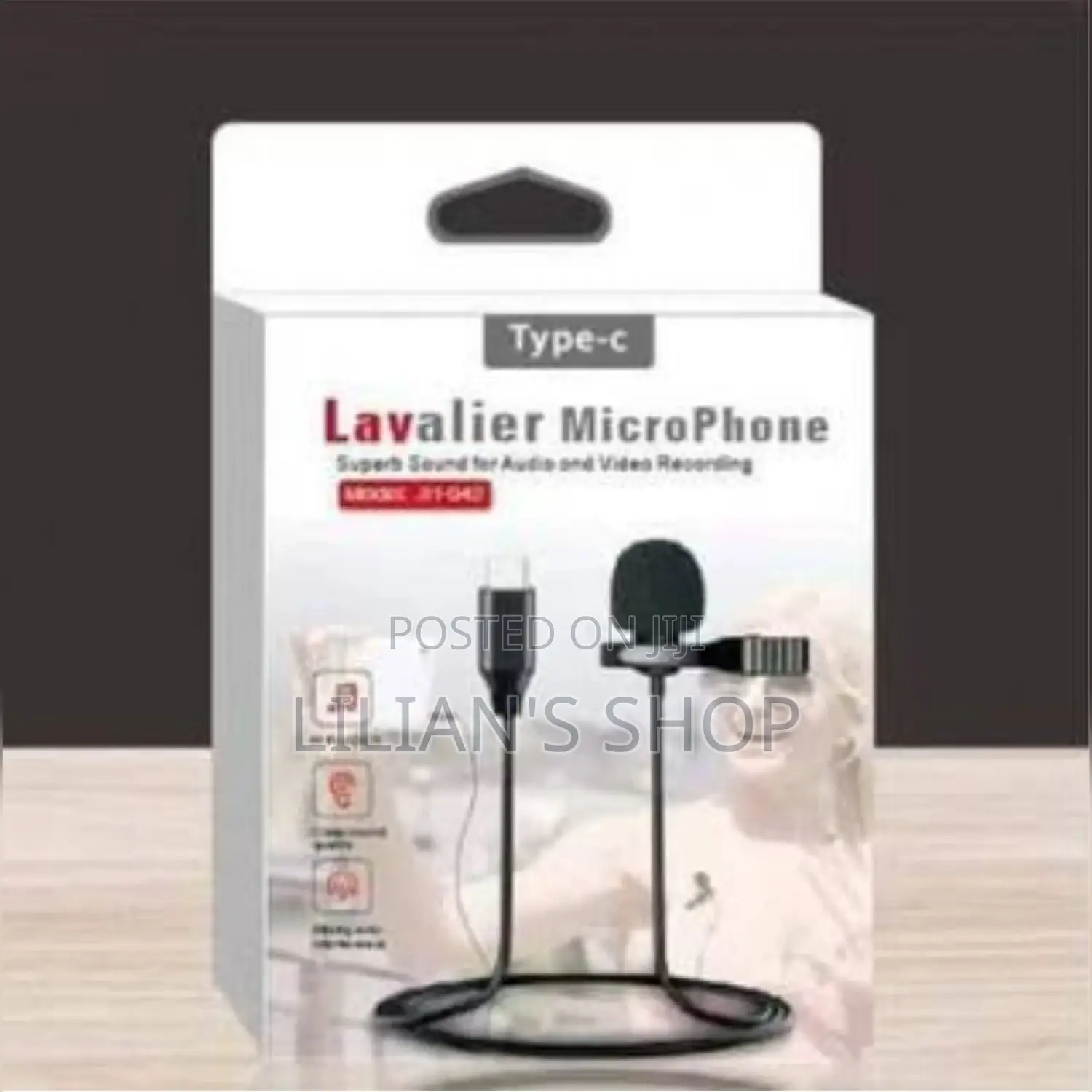 Type C Lavalier Microphone