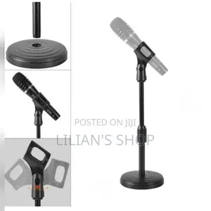 Adjustable Desktop Tripod Folding Mic Stand