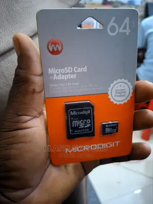 64gb Memory Card With Micro SD Card Adapter at Klasic Sys