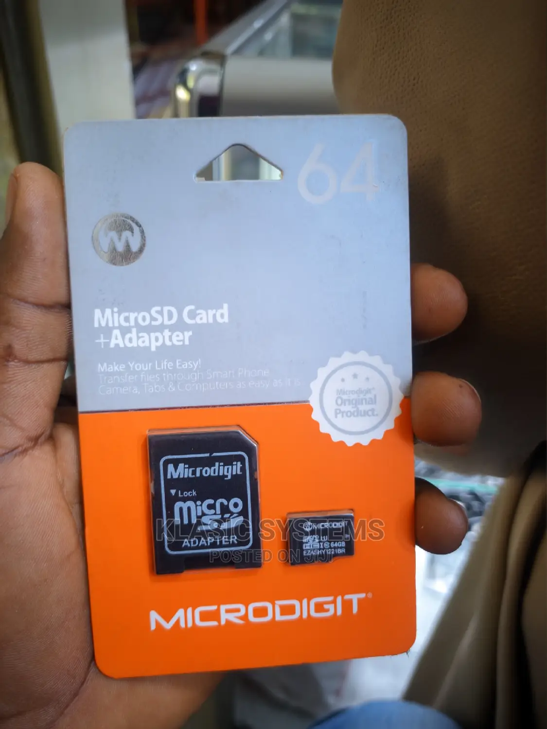 64gb Memory Card With Micro SD Card Adapter at Klasic Sys
