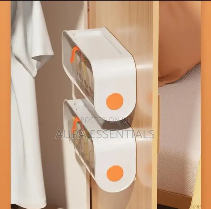 Wall Mounted Underwear Socks Storage Boxes