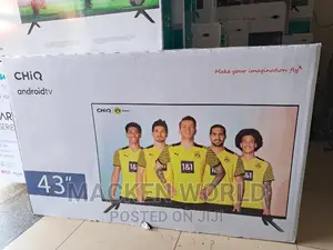 Promo 43 Chiq Smart Android Frameless With Bluetooth