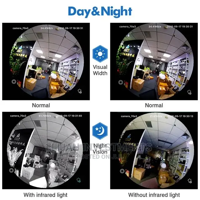 Smart Wireless Bulb Camera