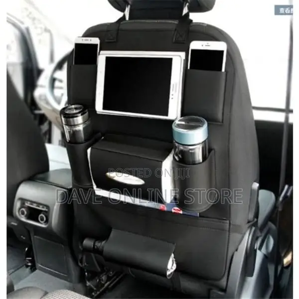 Complete Car Back Seat Organizer - 2 Pieces
