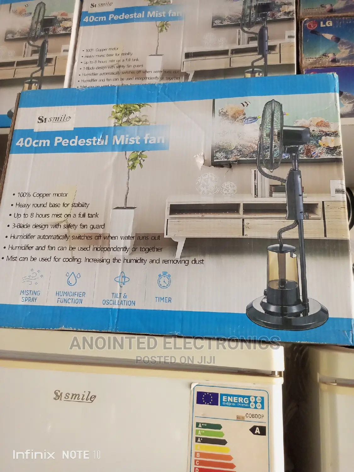 Stand Mist Fan