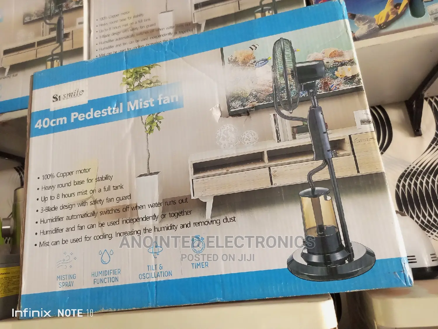 Stand Mist Fan