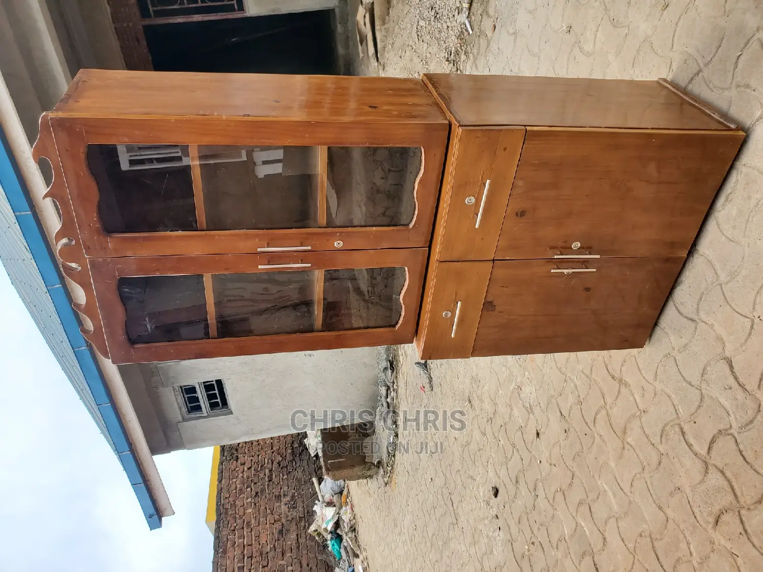Sideboard/Cupboard of Pure Joined Wood From Strong Pallets
