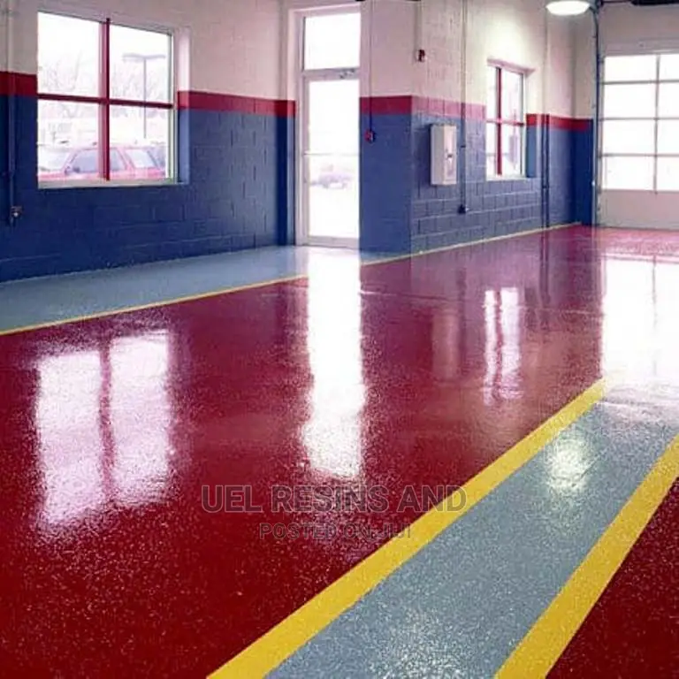 Industrial and Warehouse Epoxy Floor Works and Screeding