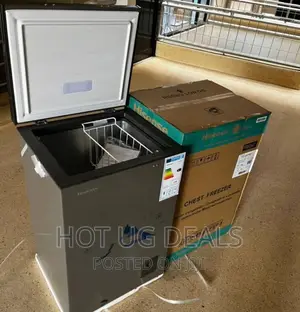 130l Gross Chest Freezer - Grey