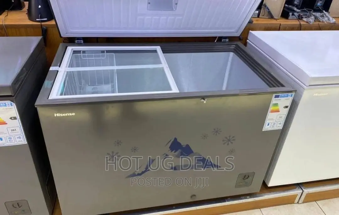 400l Hisense Chest Freezer Silver