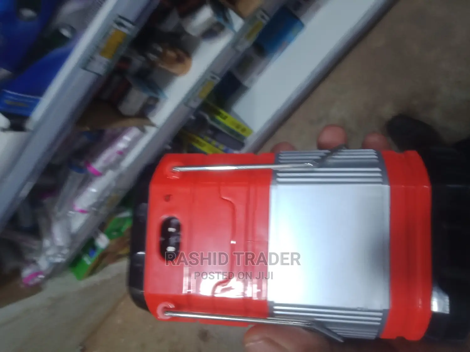 Solar and Battery Lamp