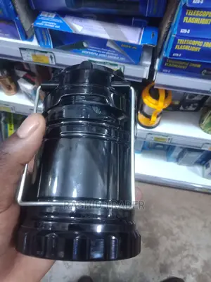 Solar and Battery Lamp