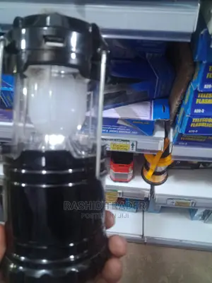 Solar and Battery Lamp