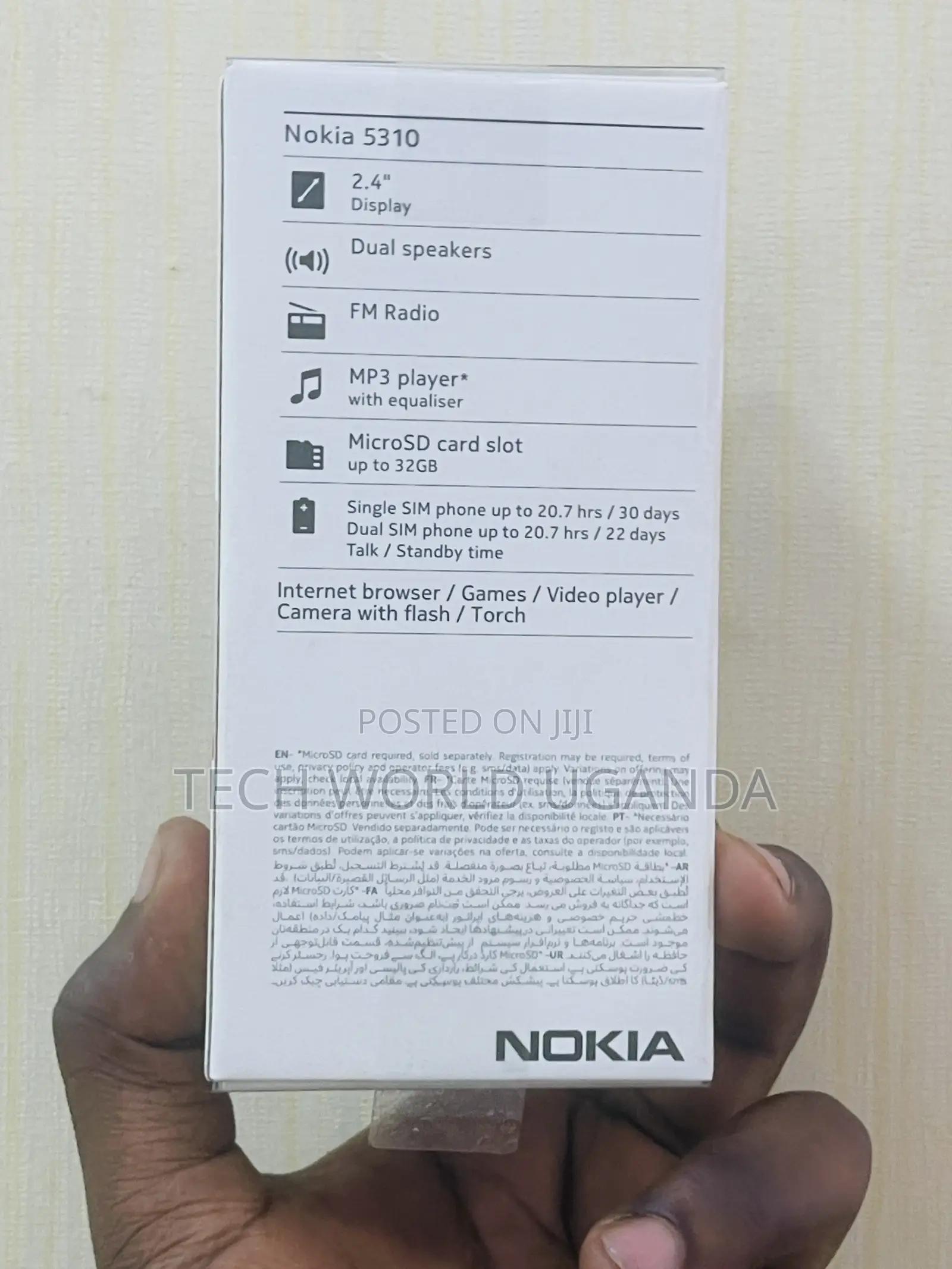 New Nokia 5310 XpressMusic Black