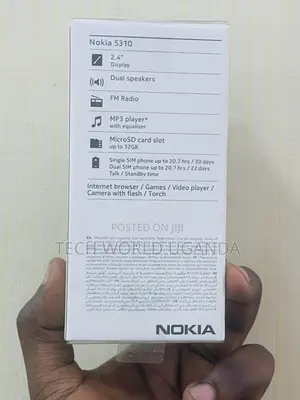 New Nokia 5310 XpressMusic Black