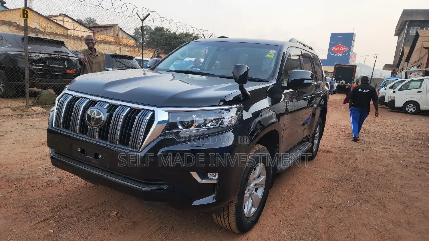 Toyota Land Cruiser Prado 2021 Black