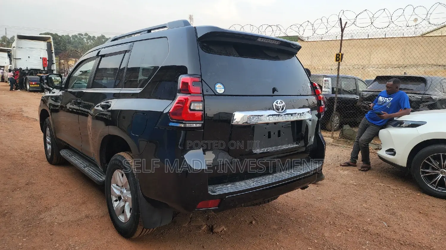 Toyota Land Cruiser Prado 2021 Black