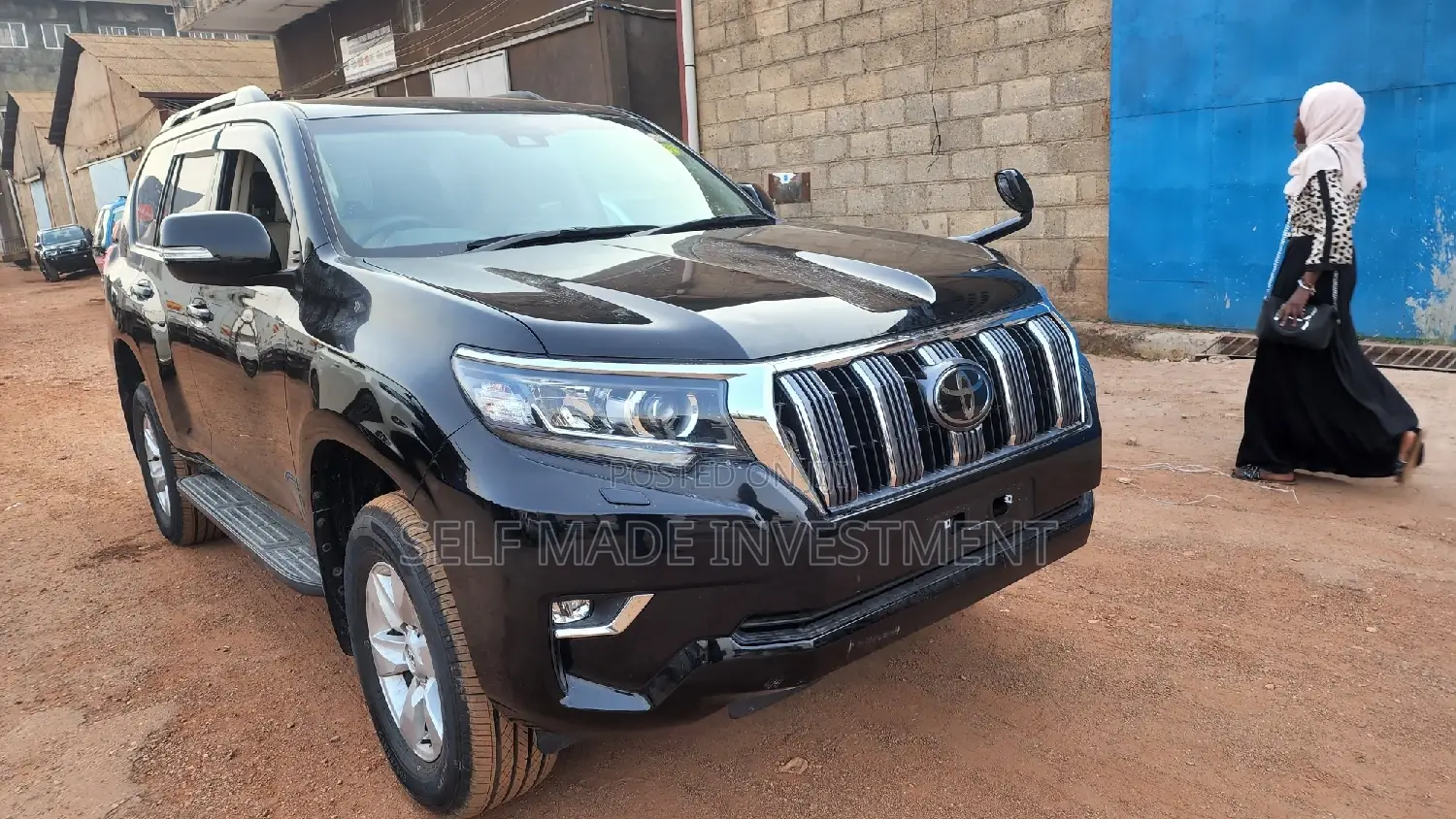 Toyota Land Cruiser Prado 2021 Black