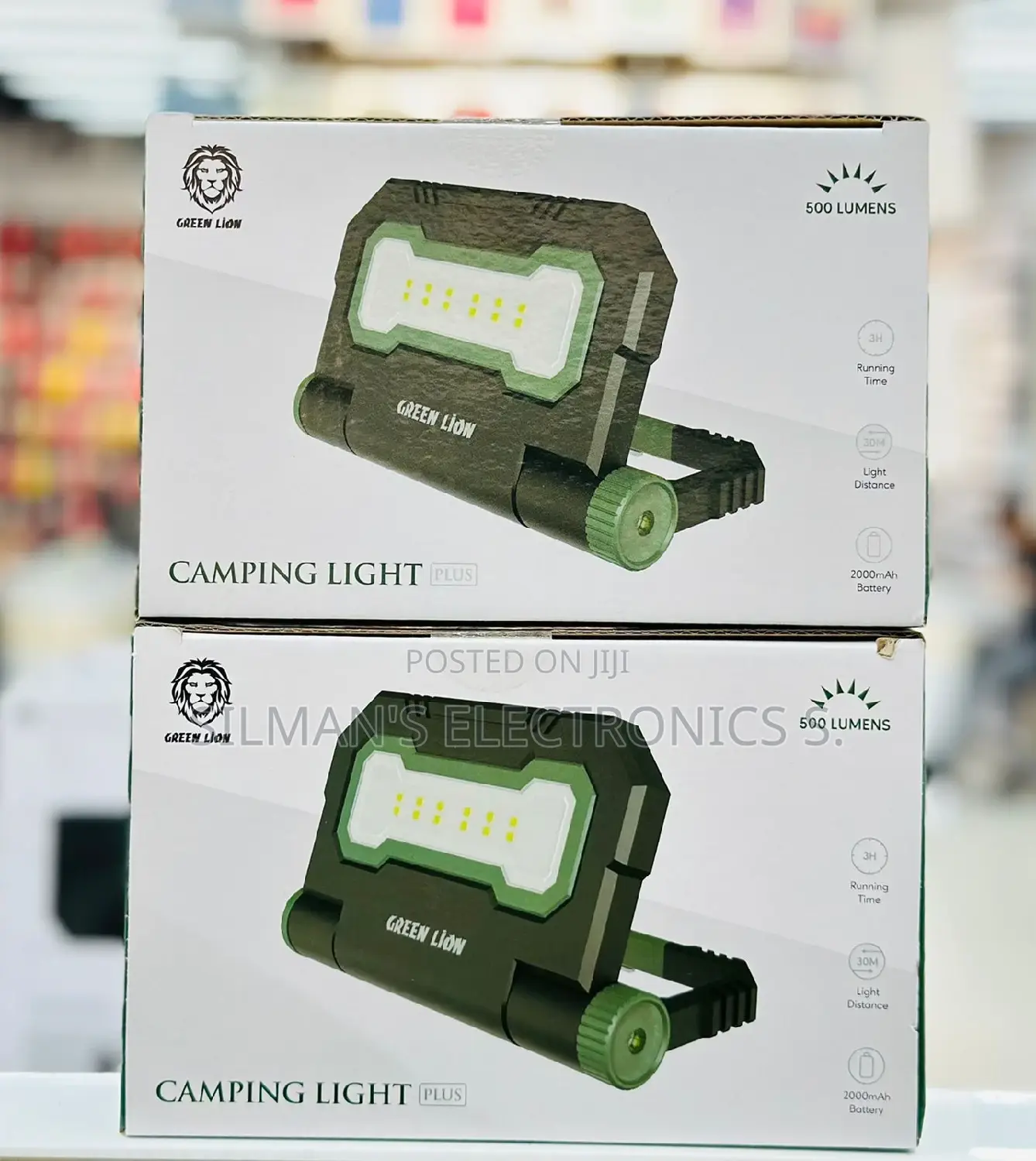 Green Lion Camping Light