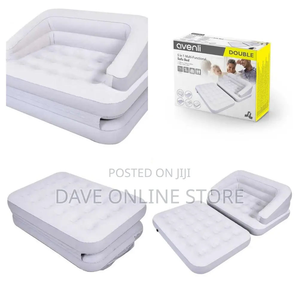 5 in 1 Multi Purpose Inflatable Air Bed.