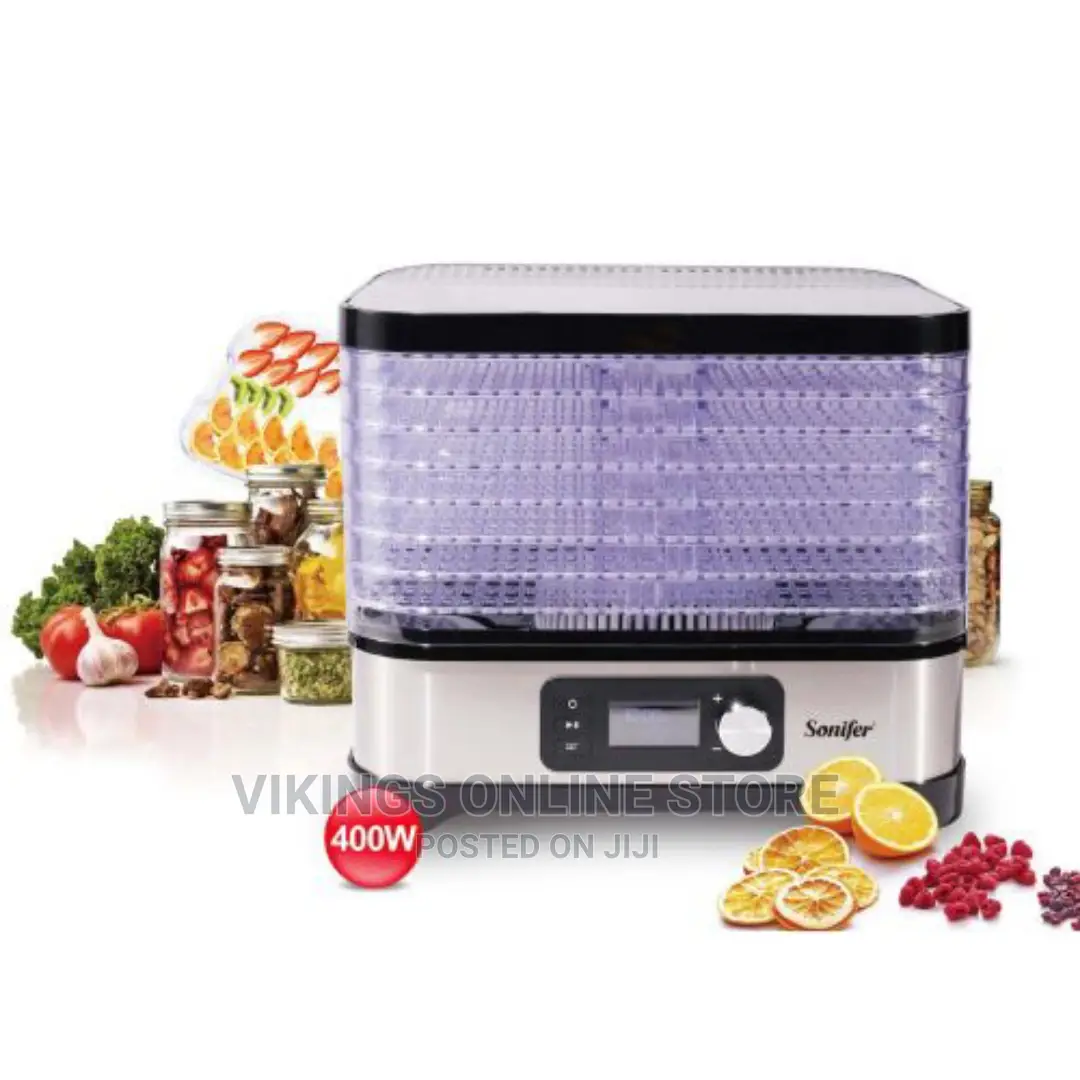 Sonifer 8 Tray Dry Fruit, Vegetable Meat Food Dehydrator