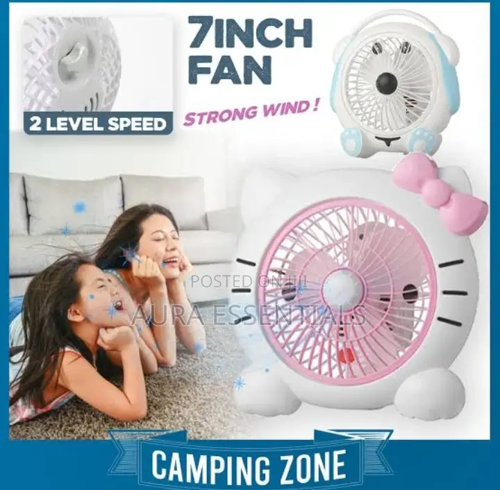 Electric Table Fan for Office and Homes