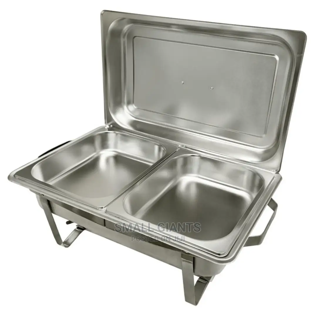 Stainless Steel Double Compartment Chafing Dishes